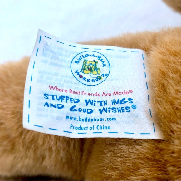 Build-a-Bear Teddy Bear Caramel Plush - Picture 3 of 6